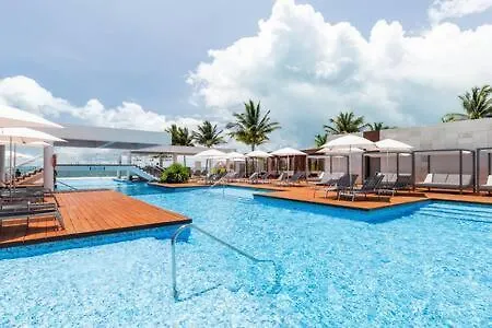A7103 - 2Br Apartment With Beach Club Cancún Mexiko